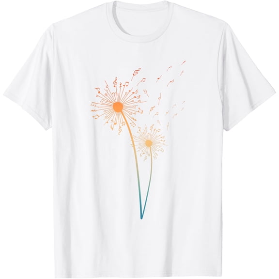 Exquisite and comfortable-Music Note Design For Men Women Music Teacher Music Lover T-Shirt