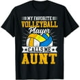 thumbnail image 1 of Exquisite and comfortable-My Favorite Volleyball Player Calls Me Aunt Mothers Day T-Shirt, 1 of 4