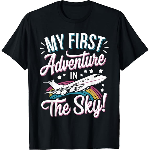 Exquisite and comfortable-My First Plane Ride First Time Flying Adventure T-Shirt
