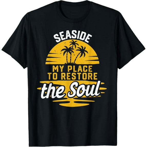 Exquisite and comfortable-My Place To Restore The Soul - Seaside Heights T-Shirt