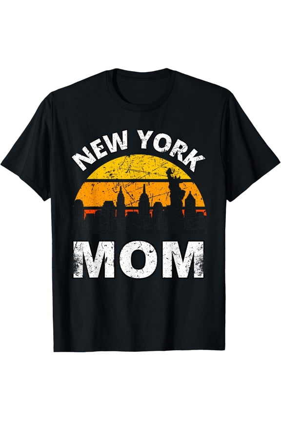 Exquisite and comfortable-New York City Mom Mother's Day Gift Mommy Mama NYC Skyline T-Shirt