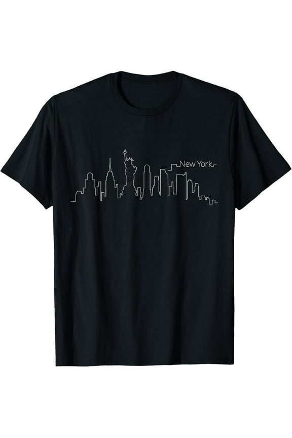 Exquisite and comfortable-New York City Skyline NYC NY USA America Souvenir T-Shirt