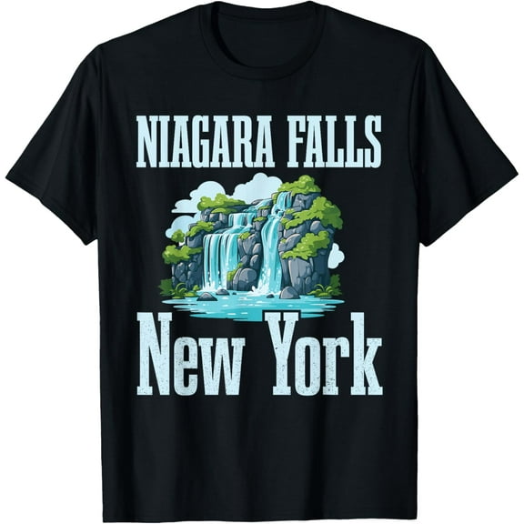 Exquisite and comfortable-Niagara Falls New York Souvenir for Family Friends Trip T-Shirt