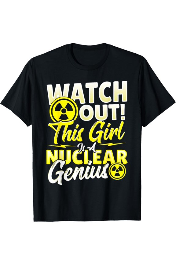 Exquisite and comfortable-Nuclear Engineer Radiation Engineering Power Tee T-Shirt