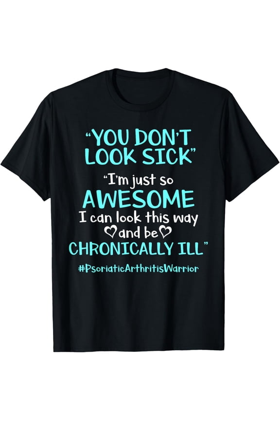 Exquisite and comfortable-PSA Psoriatic Arthritis Awesome Warrior Awareness T-Shirt