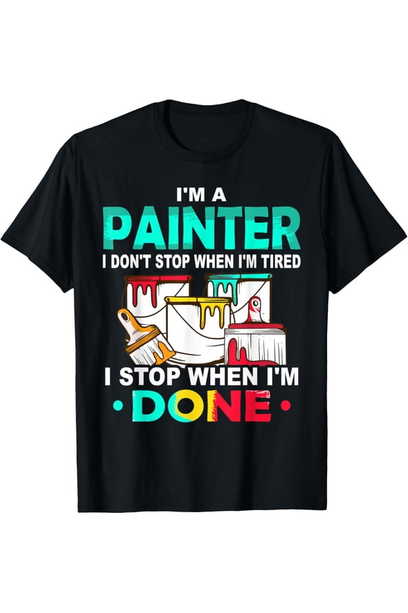 Exquisite and comfortable-Painter master painter craftsman plasterer painting painter T-Shirt