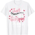 thumbnail image 1 of Exquisite and comfortable-Piano Pianist Just a Girl Who Loves Piano T-Shirt, 1 of 4