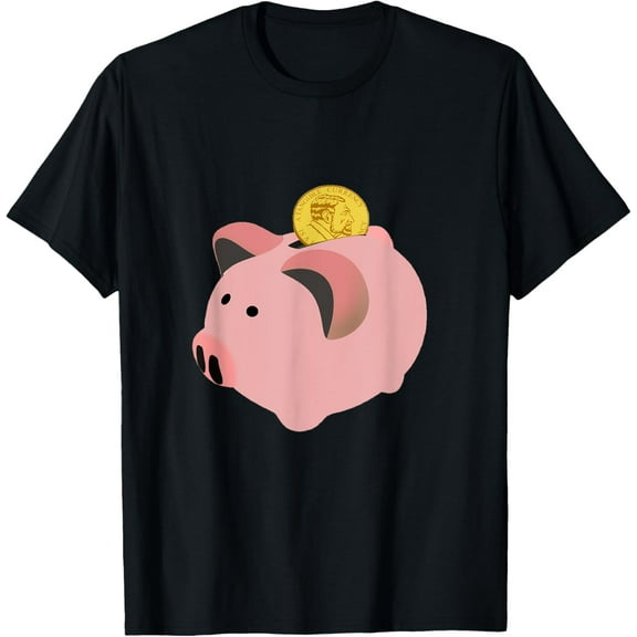 Exquisite and comfortable-Piggy Bank T-Shirt