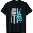 thumbnail image 1 of Exquisite and comfortable-Pine Tree American Flag Park Ranger T-Shirt, 1 of 4