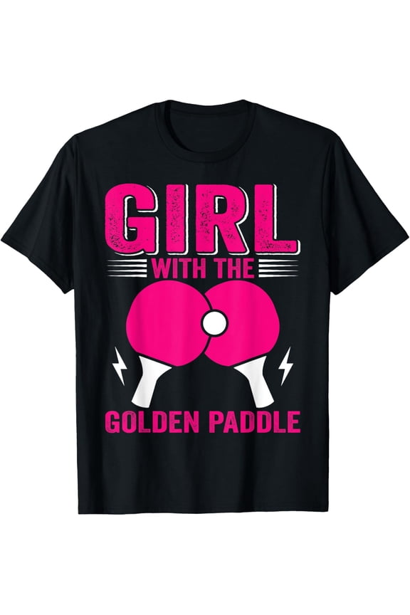 Exquisite and comfortable-Ping Pong Player Girl Women Women Outfit! Table Tennis T-Shirt