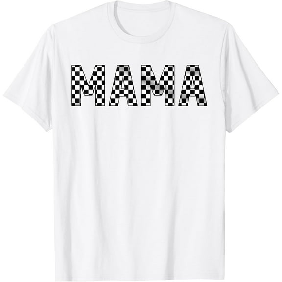 Exquisite and comfortable-Pit Crew Mama Racing Car Family Matching Birthday Party T-Shirt