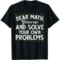 thumbnail image 1 of Exquisite and comfortable-Positive Quote Inspiring Slogan Love Hope Fear Do The Math T-Shirt, 1 of 4