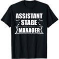 thumbnail image 1 of Exquisite and comfortable-Professional Backstage Manager Crew Assistant Stage Manager T-Shirt, 1 of 4