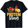 thumbnail image 1 of Exquisite and comfortable-Protein King Weight Lifting T-Shirt, 1 of 4