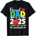 thumbnail image 1 of Exquisite and comfortable-Proud Dad Class of 2025 Kindergarten Graduate Graduation T-Shirt, 1 of 4