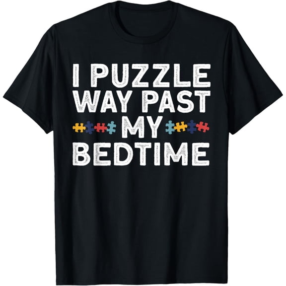 Exquisite and comfortable-Puzzle Art For Men Women Puzzle Piece Jigsaw Puzzle Lovers T-Shirt