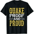 thumbnail image 1 of Exquisite and comfortable-Quake-Proof and Proud Fault Tectonic Science Earthquake T-Shirt, 1 of 4