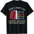 thumbnail image 1 of Exquisite and comfortable-Reading Lover Geek Funny Fan Library Spare Timing T-Shirt, 1 of 4