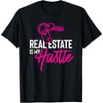thumbnail image 1 of Exquisite and comfortable-Real Estate Is My Hustle Investor Funny Real Estate Agent T-Shirt, 1 of 4