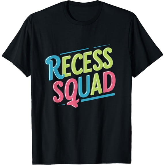 Exquisite and comfortable-Recess Crew Squad Teachers Students Monitor Back to School T-Shirt