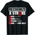 thumbnail image 1 of Exquisite and comfortable-Recognize A Stroke Awareness Brain Attack I Wear Red T-Shirt, 1 of 4