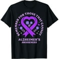 thumbnail image 1 of Exquisite and comfortable-Remember For Those That Cannot Alzheimer's Awareness Ribbon T-Shirt, 1 of 4