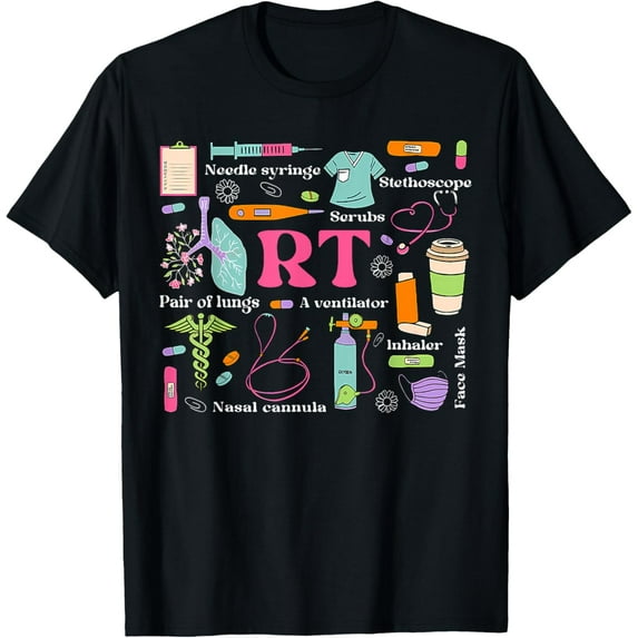 Exquisite and comfortable-Respiratory Therapist Funny Care Respiratory Therapy T-Shirt