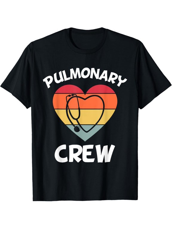 Exquisite and comfortable-Respiratory Therapy Lung Doctor Pulmonary Crew Asthma Nurse T-Shirt