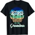 thumbnail image 1 of Exquisite and comfortable-Retired Customer Service Representative Full Time Grandma T-Shirt, 1 of 4
