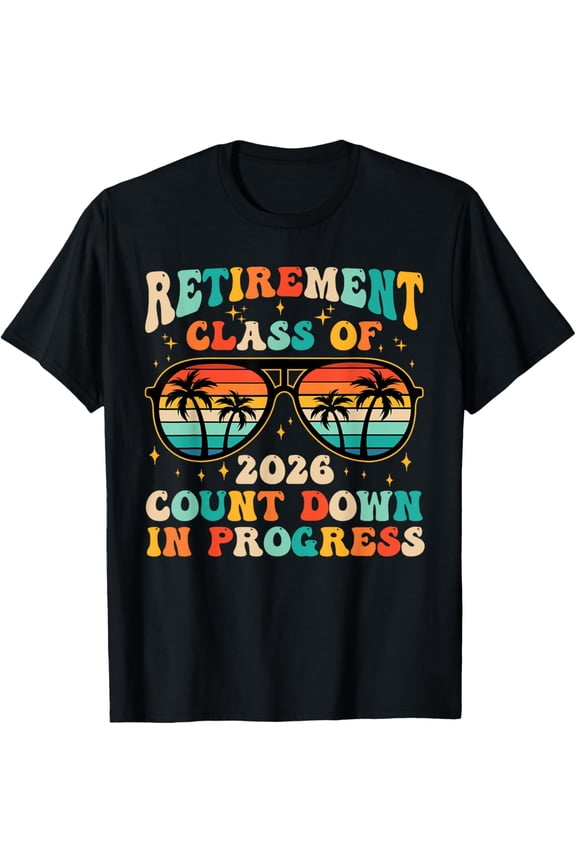 Exquisite and comfortable-Retirement Class Of 2026 Count Down Progress Retired Teacher T-Shirt