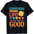 thumbnail image 1 of Exquisite and comfortable-Retro Scrapbooking Funny Paper Scrapbook Women Kids T-Shirt, 1 of 4