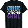 thumbnail image 1 of Exquisite and comfortable-Rheumatoid Arthritis Awareness Rheumatoid Arthritis Warrior T-Shirt, 1 of 4