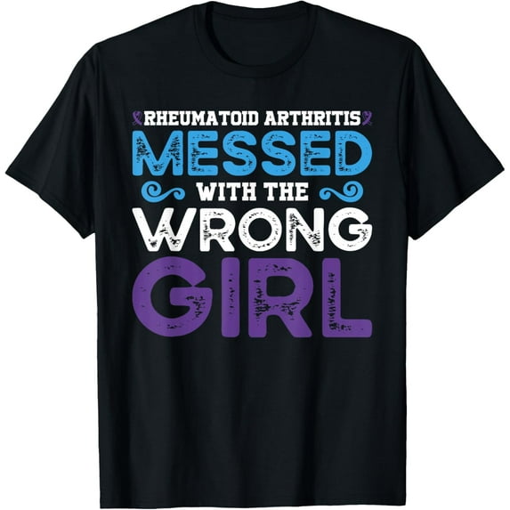 Exquisite and comfortable-Rheumatoid Arthritis Awareness Rheumatoid Arthritis Warrior T-Shirt