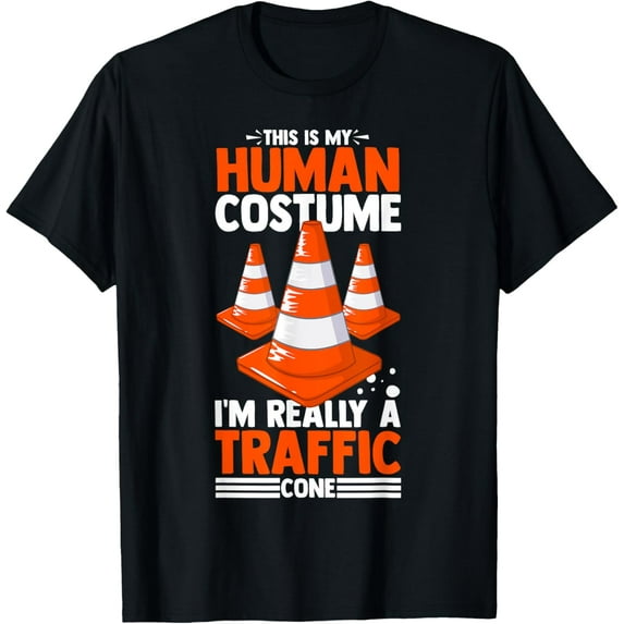 Exquisite and comfortable-Road Sign Safety Pylons T-Shirt