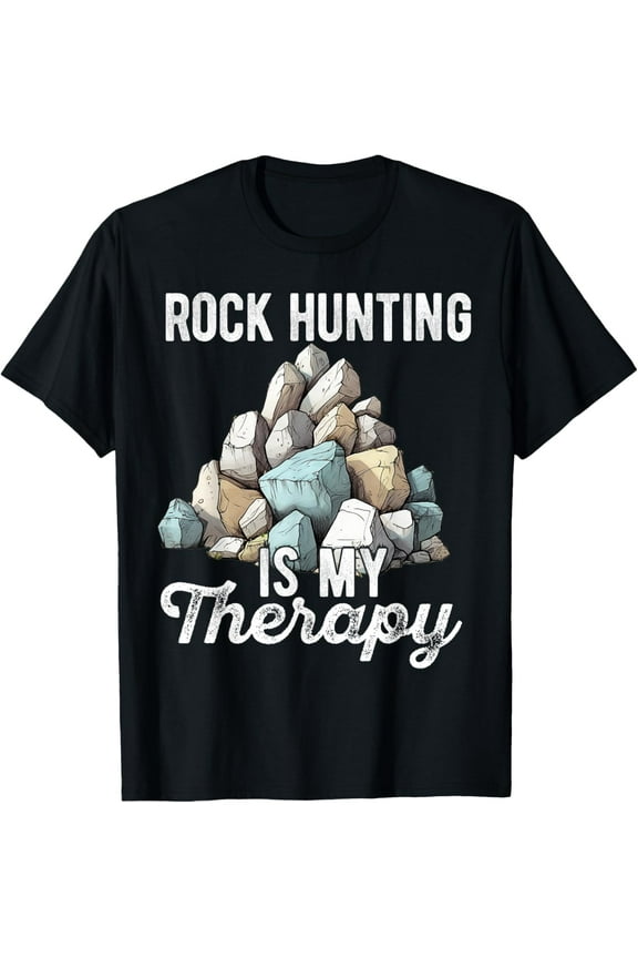 Exquisite and comfortable-Rock Collector Hunting Men Women Stones Geology Rockhound T-Shirt