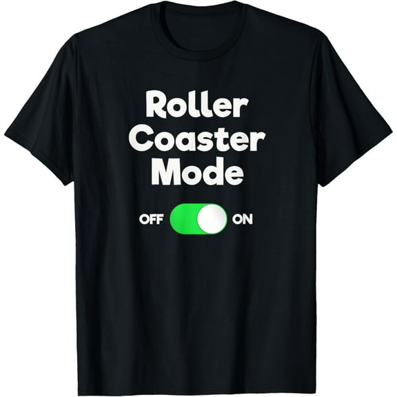 Exquisite and comfortable-Roller Coaster Funny T-Shirt - Mode T-Shirt
