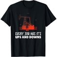 thumbnail image 1 of Exquisite and comfortable-Roughneck Oilfield Trash Oil Drilling Rig Oilfield Worker T-Shirt, 1 of 4