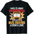 thumbnail image 1 of Exquisite and comfortable-School Bus Driver Appreciation Gift for a School Bus Driver T-Shirt, 1 of 4