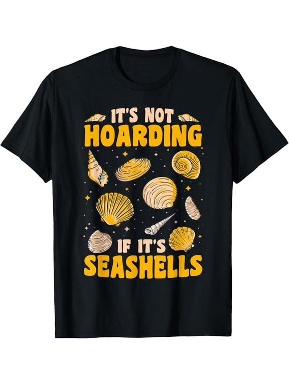 Exquisite and comfortable-Seashell Hunter Shell Collecting Beach Shelling T-Shirt