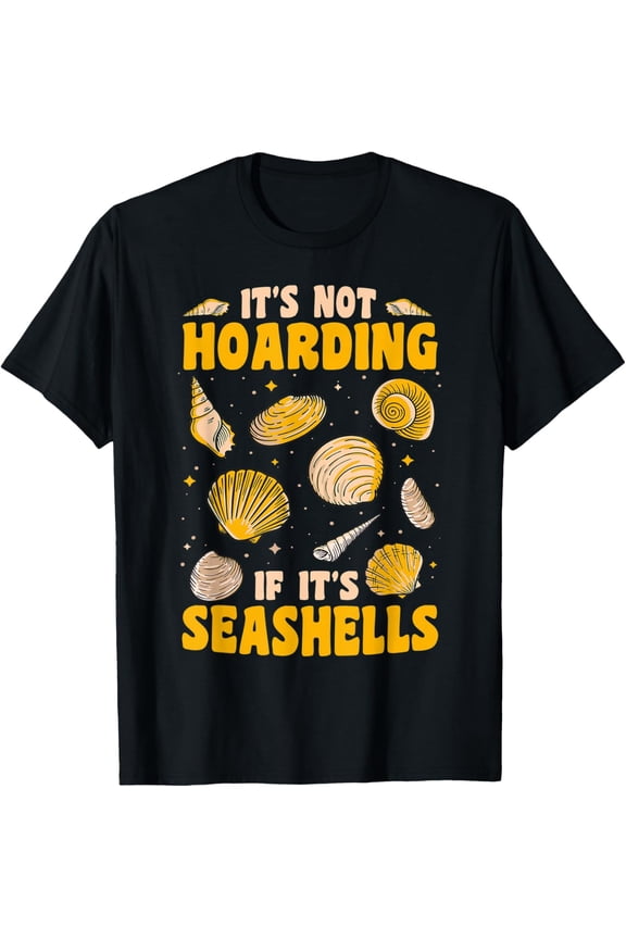 Exquisite and comfortable-Seashell Hunter Shell Collecting Beach Shelling T-Shirt