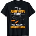 thumbnail image 1 of Exquisite and comfortable-Skipping Rope Jump Mat Workout Exercise T-Shirt, 1 of 4
