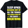 thumbnail image 1 of Exquisite and comfortable-Sleep Apnea T-Shirt, 1 of 4