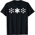 thumbnail image 1 of Exquisite and comfortable-Snowflakes T-Shirt, 1 of 4