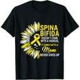 thumbnail image 1 of Exquisite and comfortable-Spina Bifida Mom Never Gives Up Warrior Awareness Strong T-Shirt, 1 of 4