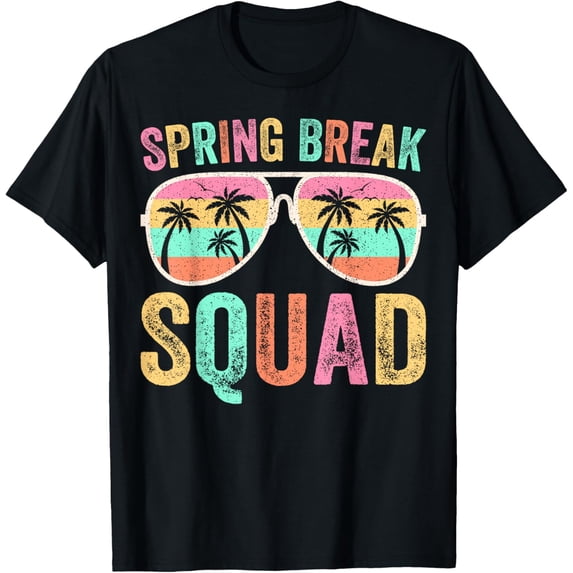 Exquisite and comfortable-Spring Break Squad 2025 Friends Family Matching T-Shirt