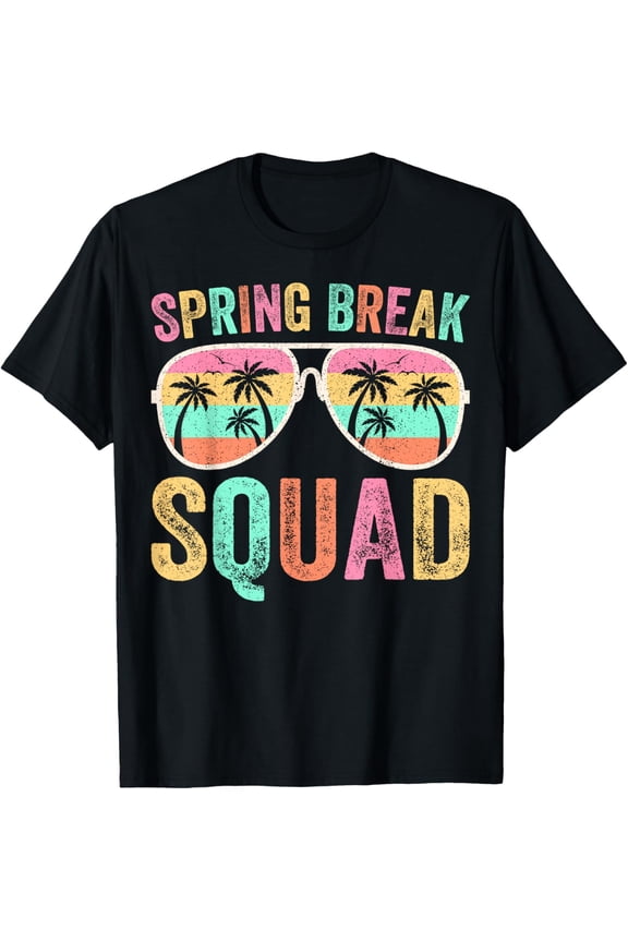 Exquisite and comfortable-Spring Break Squad 2025 Friends Family Matching T-Shirt