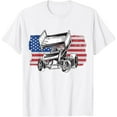 thumbnail image 1 of Exquisite and comfortable-Sprint Car Racing USA Flag T-Shirt, 1 of 4