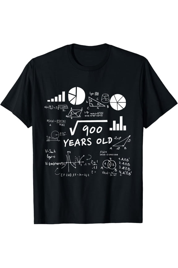 Exquisite and comfortable-Square Root 30 Year Old Gift Funny Teacher 30th Birthday T-Shirt