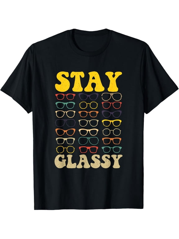 Exquisite and comfortable-Stay Glassy Optometrist Eye Doctor Optometry Eyeglasses T-Shirt