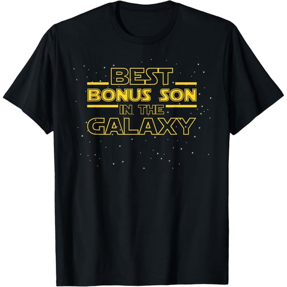 Exquisite and comfortable-Stepson Shirt Gift for Bonus Son, Best Bonus Son in Galaxy T-Shirt